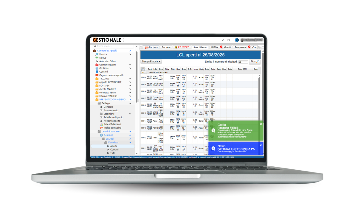 Gestionale - Il software per coordinare e monitorare le squadre in ...