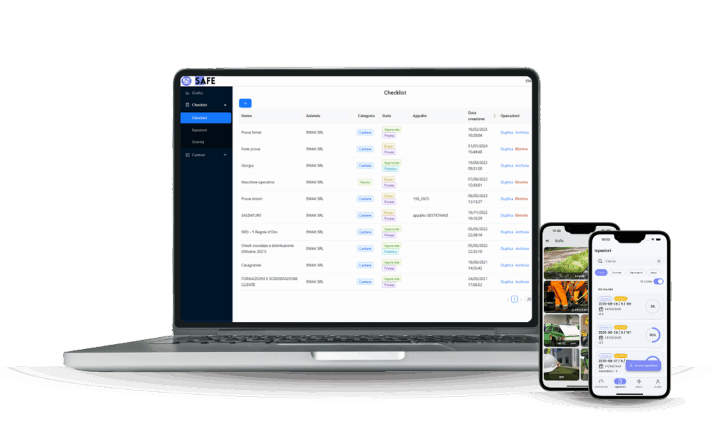 Emax SAFE pc con smartphone nuova grafica